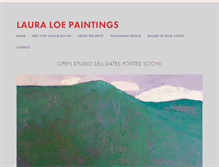 Tablet Screenshot of lauraloe.com